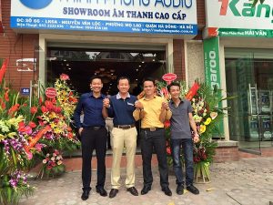 khai trương showroom minh phong audio